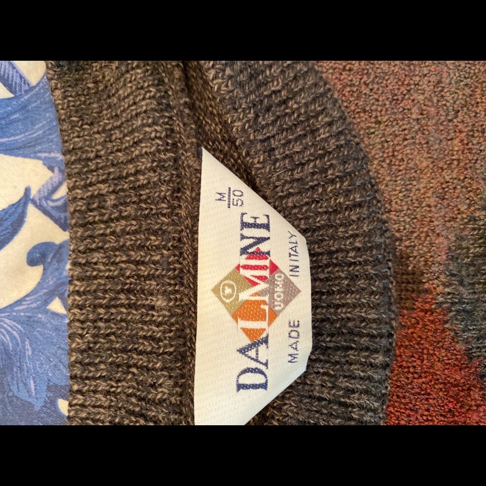 Men’s Italian knit sweater by dalmaine gorgeous